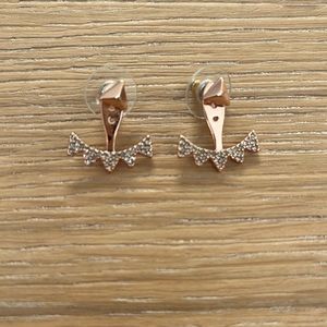 Stella & Dot Rose Gold Ear Jackets